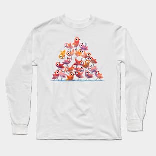 Bird Pyramid Long Sleeve T-Shirt